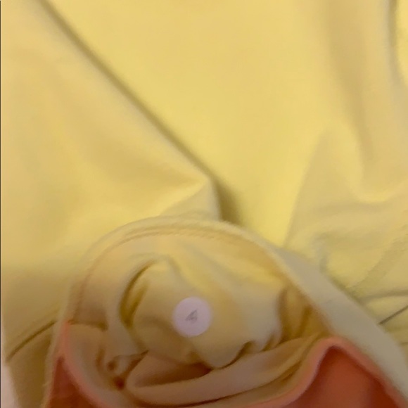 Lululemon Wunder Under Mid Rise Crop in Pale Yellow - Picture 5 of 5